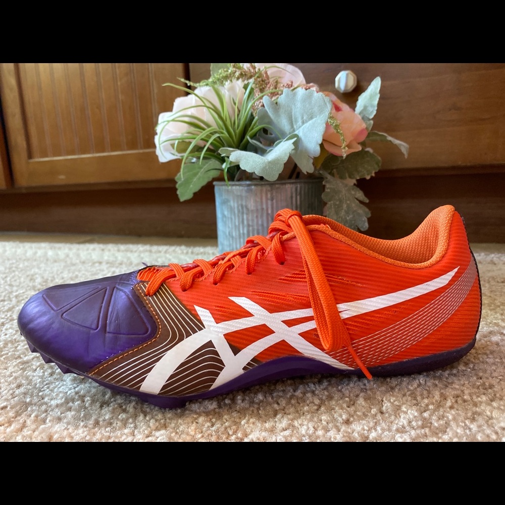 Asics Hyper Rocket Track Spikes Running Shoes 10 - image 2